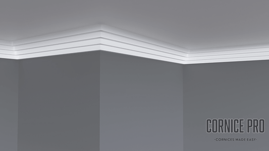 The 4 Step - Modern XPS Cornice - Cornice Pro100mm x 100mm x 2000