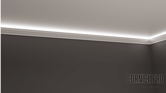 Adelaide LED style cornice - Cornice Pro114 x 85 x 2000