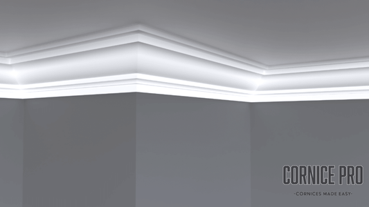Falcon Cornice - Modern cornice - Cornice Pro80mm x 80mm x 2000mm