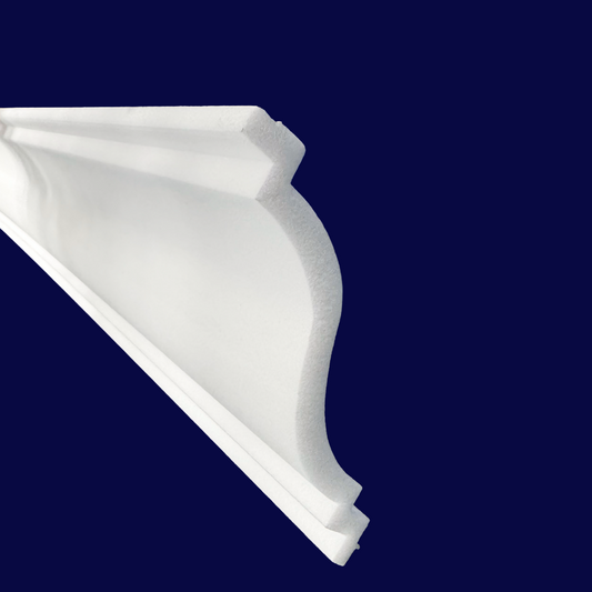 Hawk Cornice - Modern Ceiling Cornicing side profile of cornice