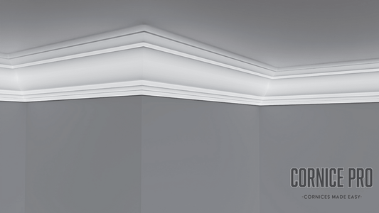 The Nightingale Cornice - Modern lightweight - Cornice Pro80mm X 80mm X 2000mm