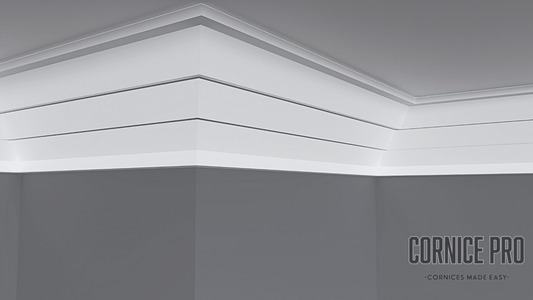 Peacock Cornice - Modern cornice - Cornice Pro80mm x 80mm x 2000mm