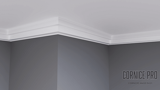 Skyline - Modern Retrofit Stepped Cornice - Cornice Pro117mm X 117mm X 2000