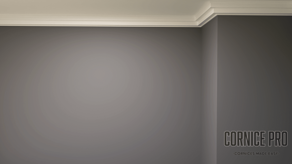Swan 2 Cornice - Modern step cornice - Cornice Pro80mm x 80mm x 2000mm