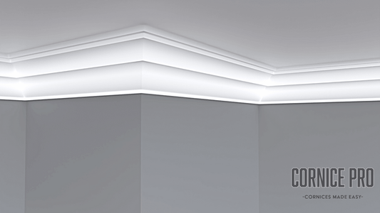 Swift Modern XPS Lightweight Cornice - Cornice Pro80mm x 80mm x 2000mm