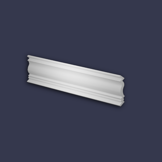 Modern cornice Decorative Cornice-Layered Classic Ceiling Trim back tilt