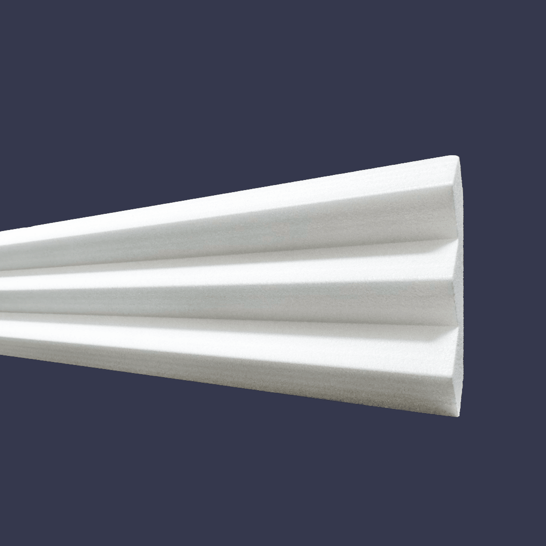 The 3 Step Modern Stepped Cornice- side angle 75x75