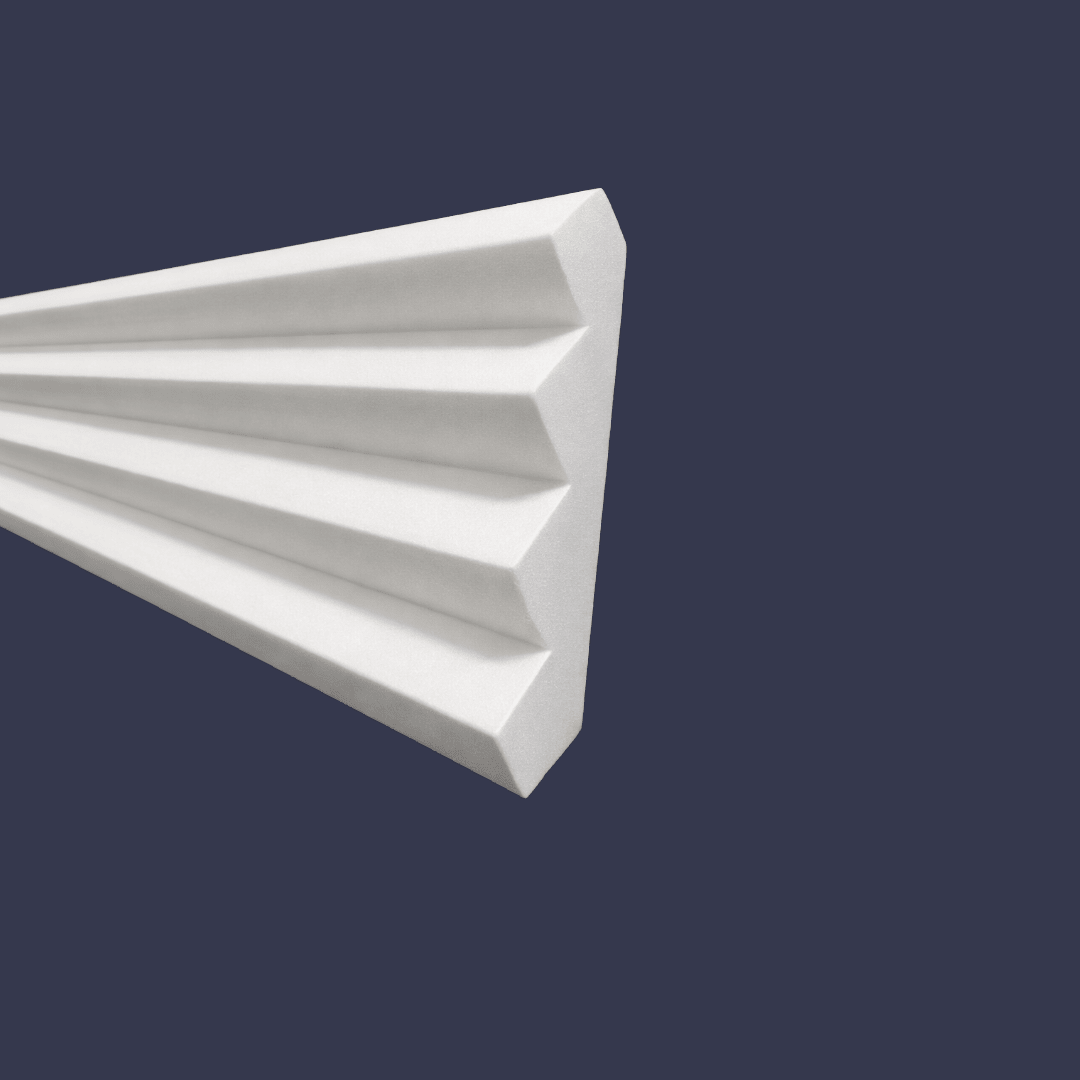 The 4 Step- Modern XPS Cornice - 100 x 100 side view