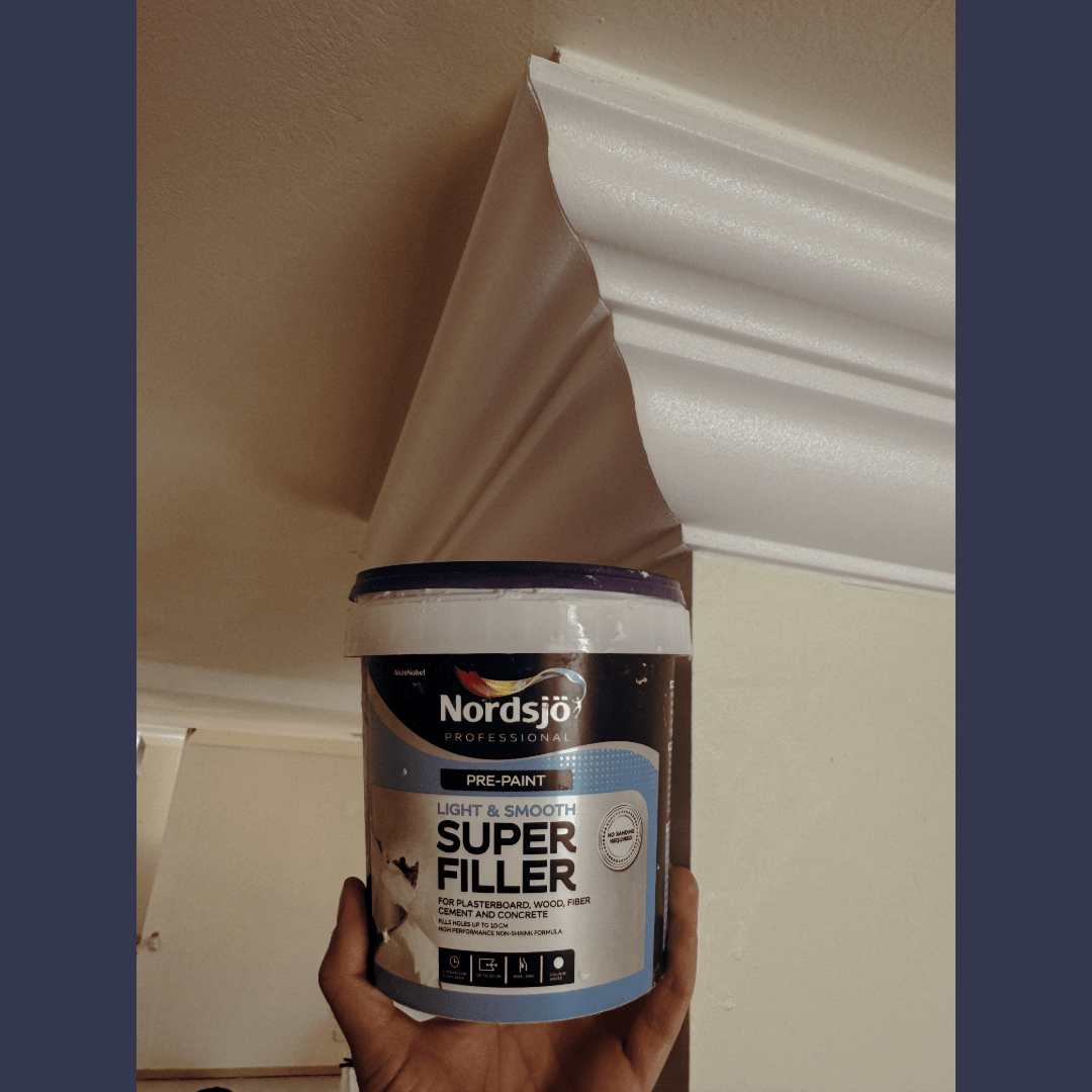 Nordsjo Professional Super Filler - Cornice Filler - Cornice Pro1 liter