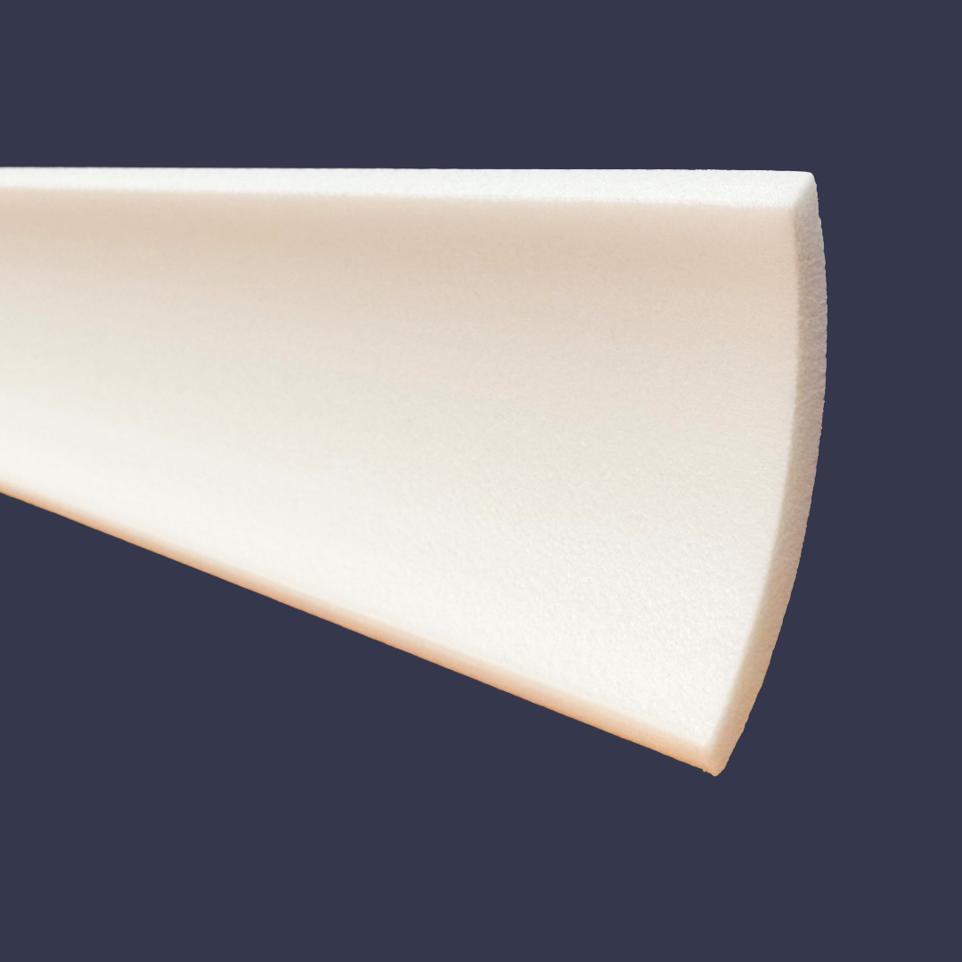 Cornice modern cornicing- cove cornice curve ceiling trim close up with side