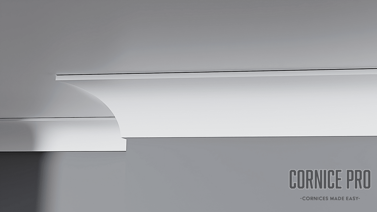 The Cove - Modern XPS Coving Cornice - Cornice Pro22 x 22 x 2000