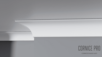 The Cove - Modern XPS Coving Cornice - Cornice Pro22 x 22 x 2000