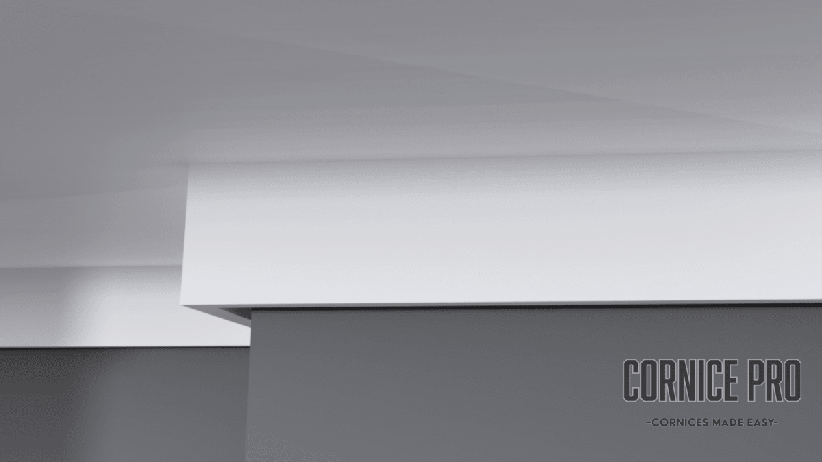 Crow 2 - Modern Square Set Cornice - Cornice Pro90 X 35 X 2000