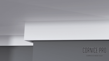 Crow 2 - Modern Square Set Cornice - Cornice Pro90 X 35 X 2000