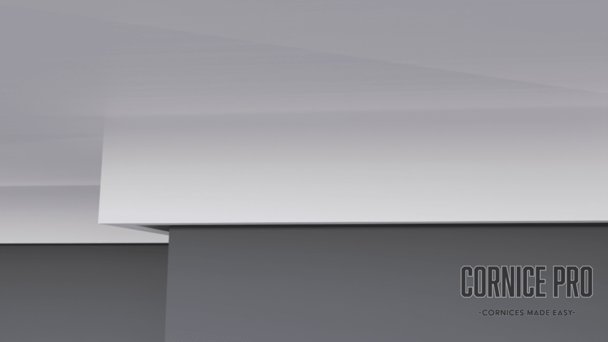 Crow - Modern Square Set Cornices - Cornice Pro77 X 30 X2000