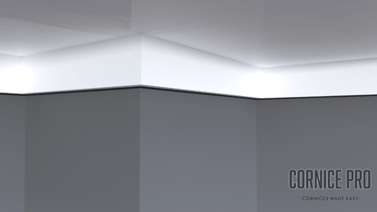 Crow - Modern Square Set Cornices - Cornice Pro77 X 30 X2000