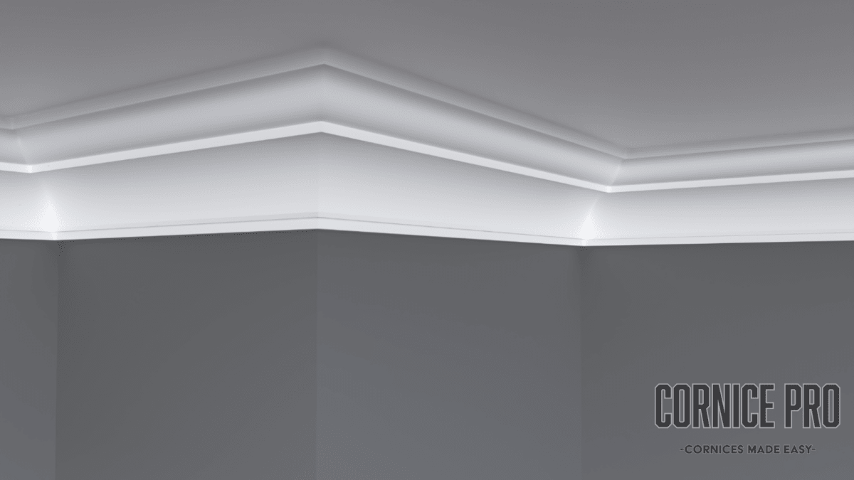 The Eagle Lightweight XPS Cornice - Cornice Pro80mm x 80mm x 2000mm