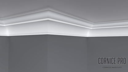 The Eagle Lightweight XPS Cornice - Cornice Pro80mm x 80mm x 2000mm