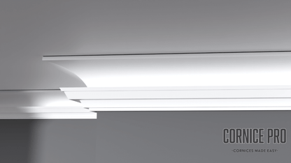 Firefly a Modern LED lightweight Cornice - Cornice Pro50 x 60 x 2000