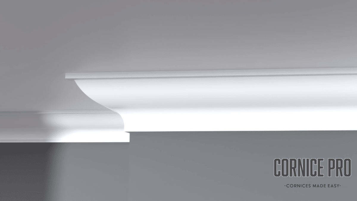 Fiscal Cornice - Modern cornice - Cornice Pro80mm x 80mm x 2000mm
