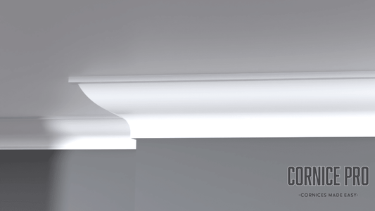 Fiscal Cornice - Modern cornice - Cornice Pro80mm x 80mm x 2000mm