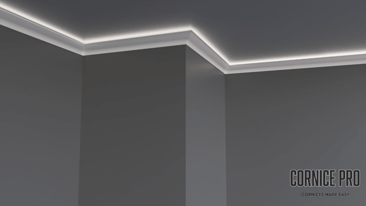The Fiscal LED Cornice - Cornice Pro105 x 80 x 2000
