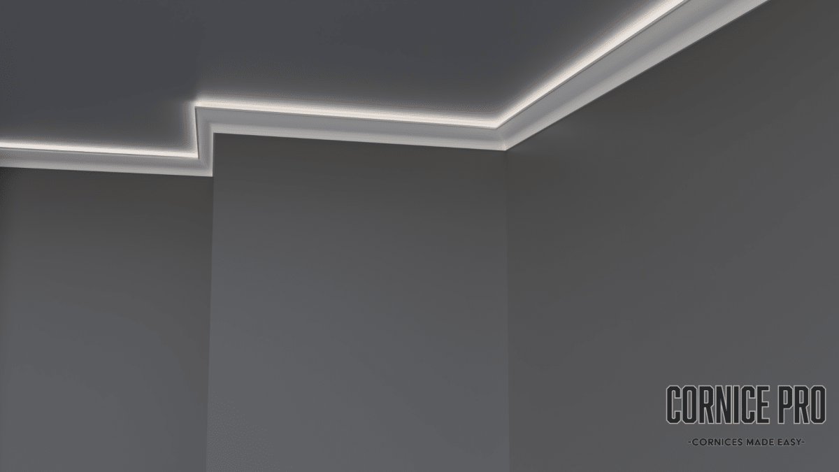 The Fiscal LED Cornice - Cornice Pro105 x 80 x 2000