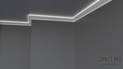 The Fiscal LED Cornice - Cornice Pro105 x 80 x 2000