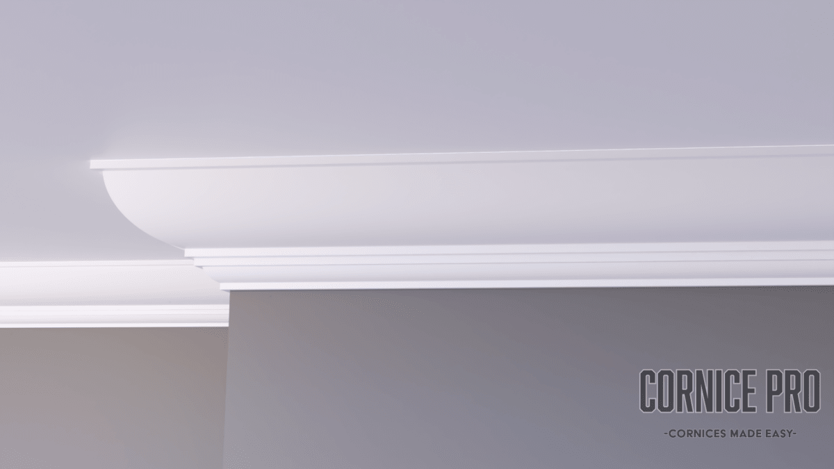 The Flamingo Lightweight XPS Cornice - Cornice Pro80mm x 80mm x 2000mm