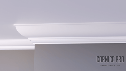 The Flamingo Lightweight XPS Cornice - Cornice Pro80mm x 80mm x 2000mm