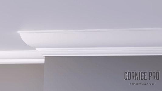 The Flamingo Lightweight XPS Cornice - Cornice Pro80mm x 80mm x 2000mm
