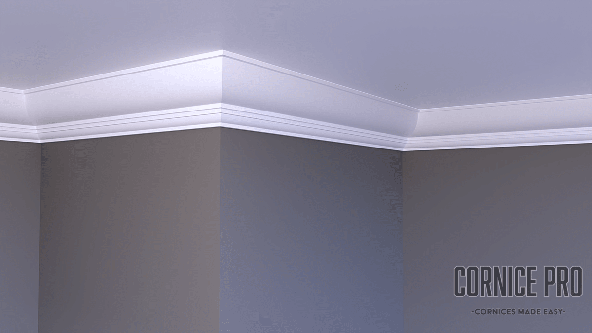 The Flamingo Lightweight XPS Cornice - Cornice Pro80mm x 80mm x 2000mm