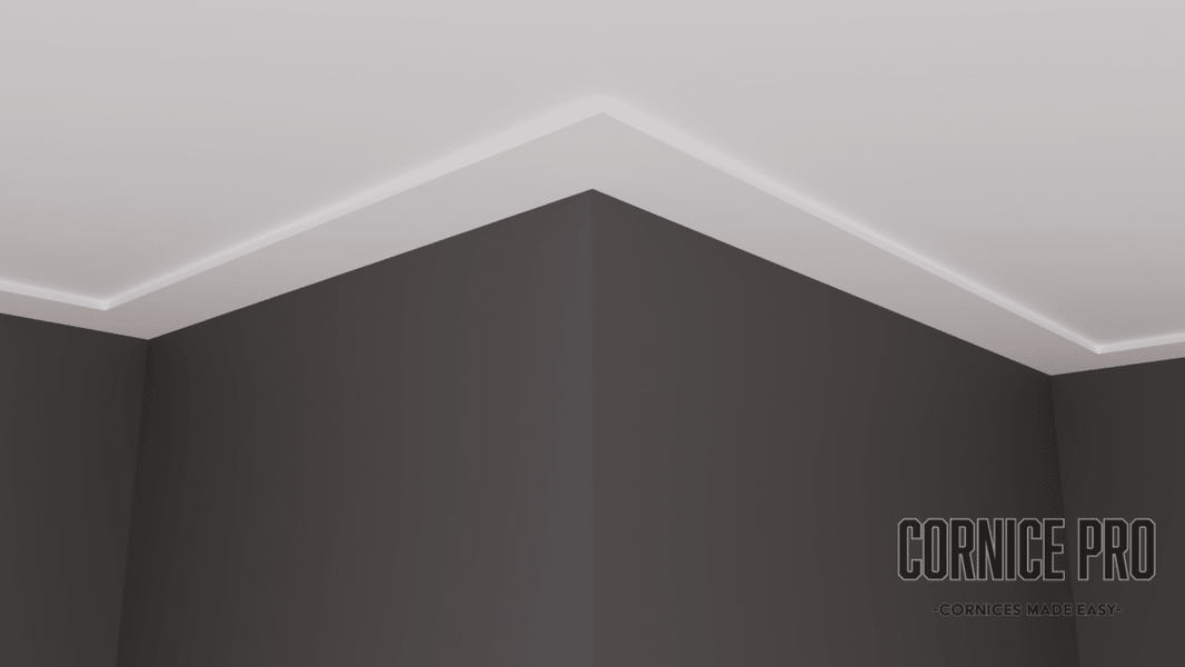 The Flat Strip Cornice - Minimal Detail Cornices