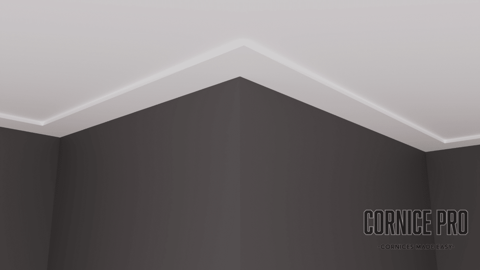 The Flat Strip Cornice - Minimal Detail Cornices