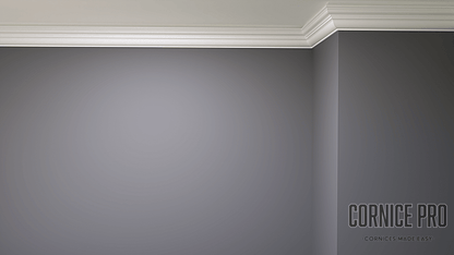 Ibis R LED - modern LED retrofit cornice - Cornice Pro143 x 108 x 2000 retrofits over cove 90 - 4 step