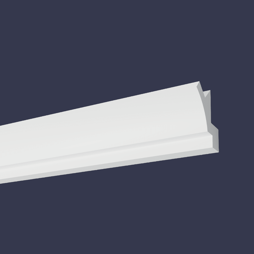 The Lori Cornice - add on retrofit - Cornice Pro20 x 48 x 2000 : To fit onto 90mm Cove