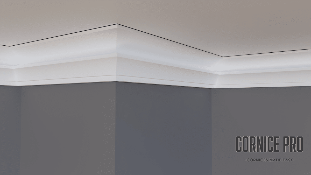 The Lori Cornice - add on retrofit - Cornice Pro20 x 48 x 2000 : To fit onto 90mm Cove