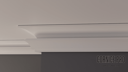 The Lori Cornice - add on retrofit - Cornice Pro20 x 48 x 2000 : To fit onto 90mm Cove