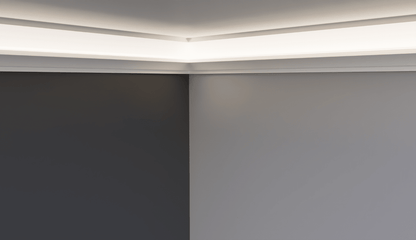 The Lorikeet Modern Lightweight LED Cornice - Cornice Pro80 x 65 x 2000