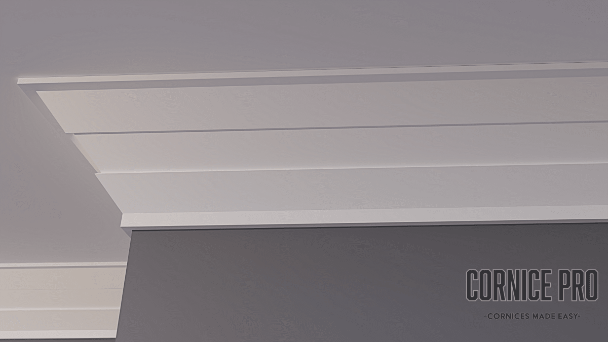 Macaw One Line - Lightweight XPS Cornice - Cornice Pro80mm x 80mm x 2000mm