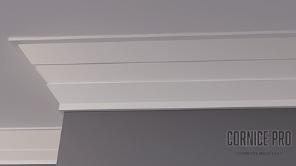 Macaw One Line - Lightweight XPS Cornice - Cornice Pro80mm x 80mm x 2000mm