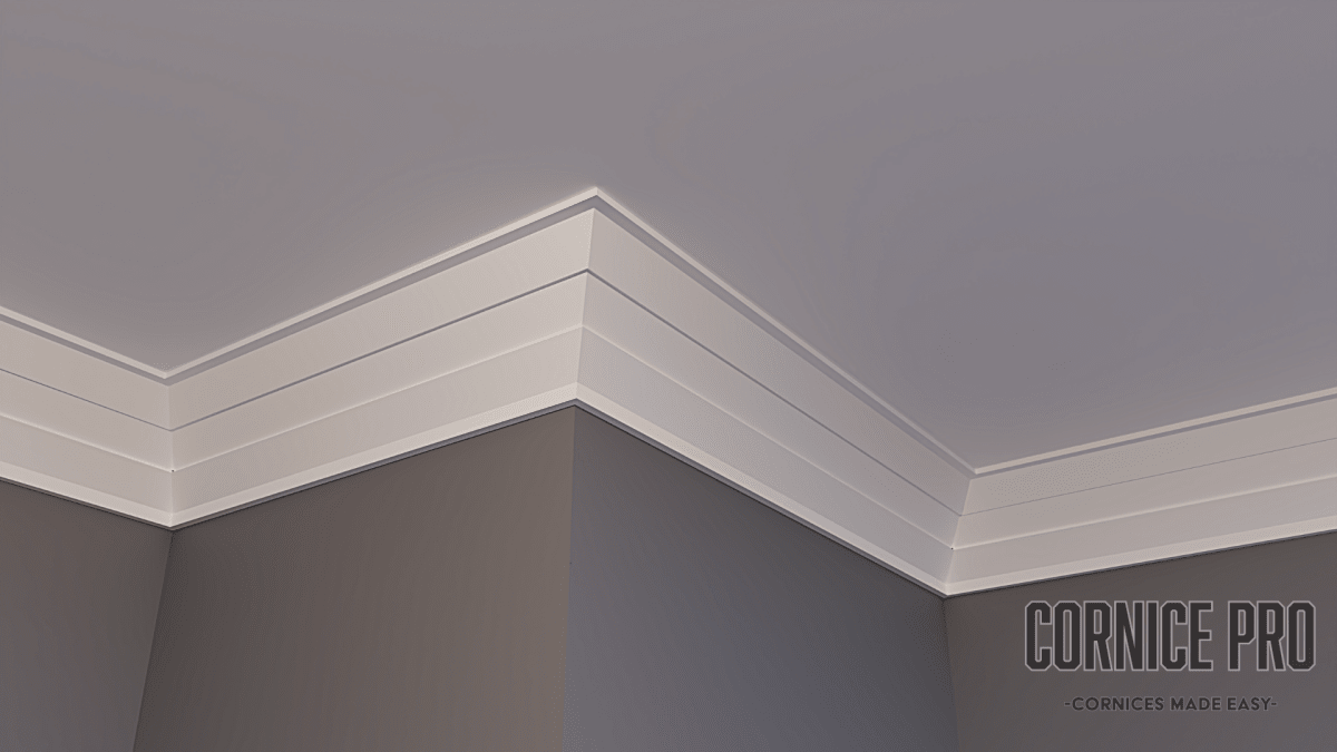 Macaw One Line - Lightweight XPS Cornice - Cornice Pro80mm x 80mm x 2000mm