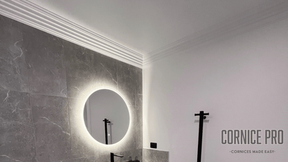 The Magpie -Modern Cornice- Retrofit - Cornice Pro80mm x 80mm x 2000mm