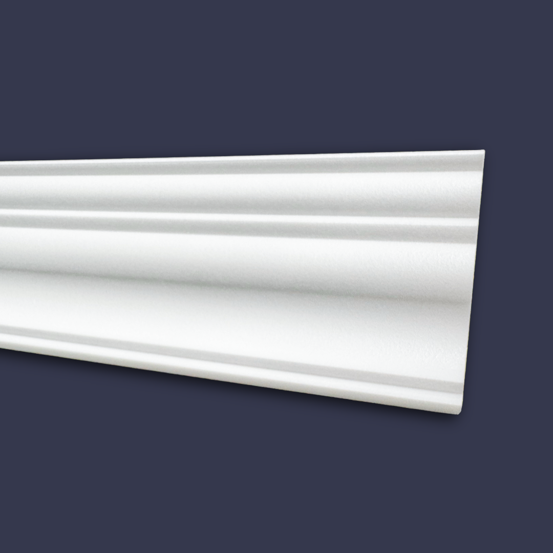 Modern Cornice- nightingale cornice side view of face with shadows