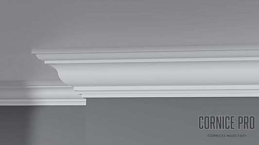 The Nightingale Cornice - Modern lightweight - Cornice Pro80mm X 80mm X 2000mm