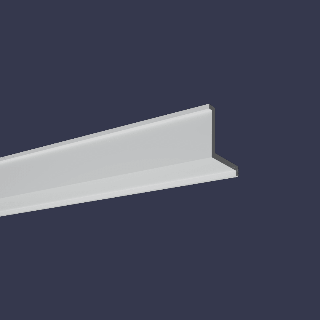 One Step Maxi - Mini Bulkhead - Cornice Pro110 x 110 x 2000