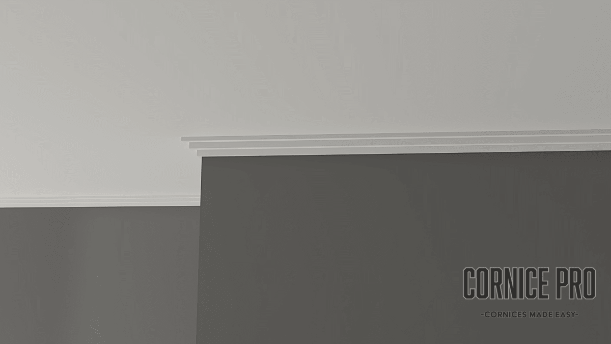 One Step Mini Cornice - minimalistic style