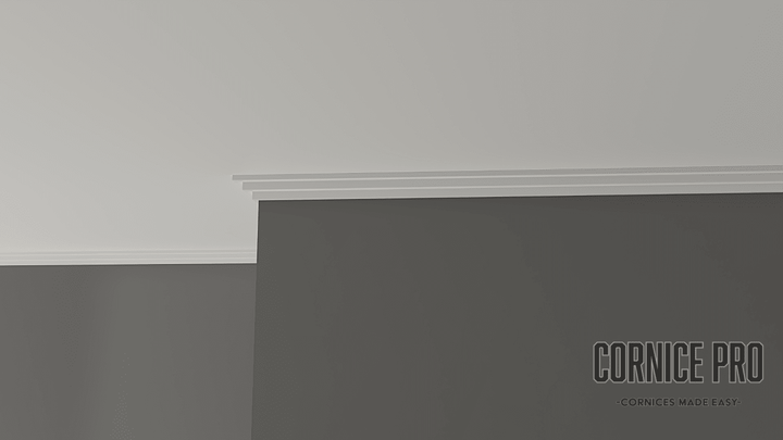 One Step Mini Cornice - minimalistic style