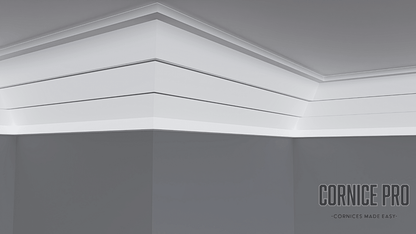 Peacock Cornice - Modern cornice - Cornice Pro80mm x 80mm x 2000mm