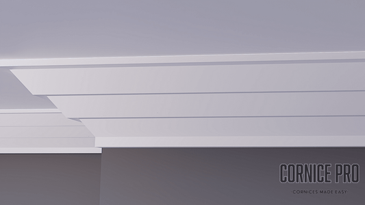 Peacock Cornice - Modern cornice - Cornice Pro80mm x 80mm x 2000mm